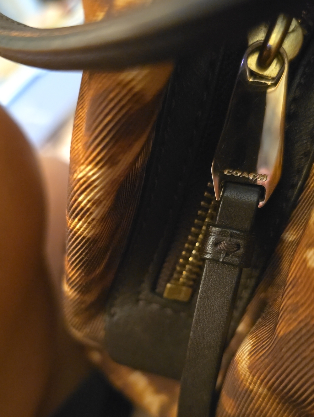 Coach Madison Phoebe Ocelot Bag - Picture 10 of 10